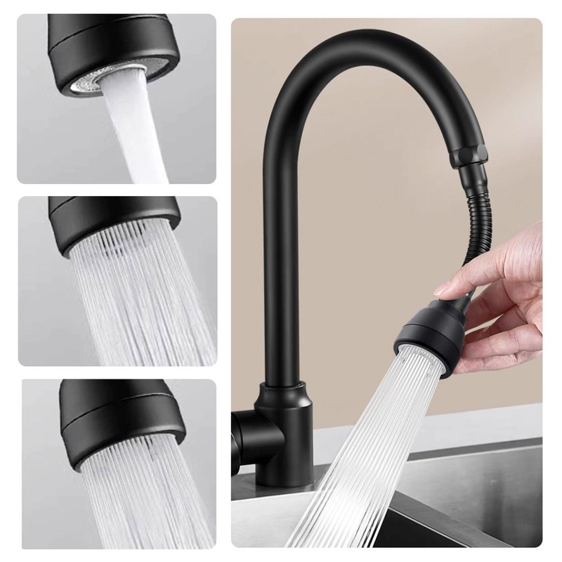 3 Modes Tap Extension Kitchen, 360° Rotating Multifunctional Tap Extender,