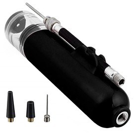 Inflator Ball Pump Ball Pump Dual Action Inflate Air Pump with 3 Needles Ball Pump for Football, Basketball, Volleyball, Balloons, Bicycles