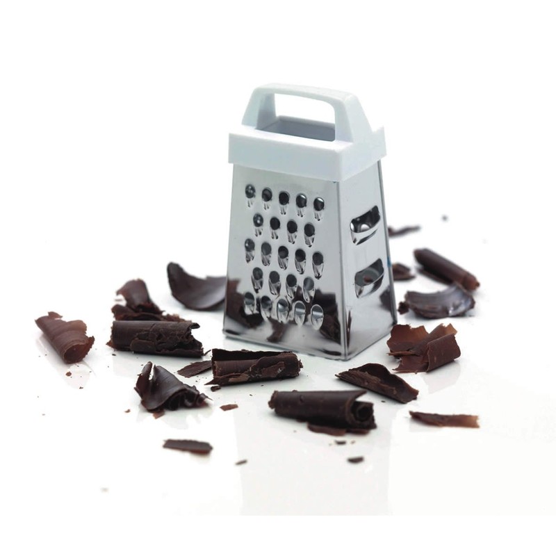 KitchenCraft Stainless Steel Mini Grater, 3.5 x 2.5 x 6.5