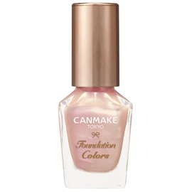 Canmake Foundation Colors, 10 Shell Pink, 0.3 fl oz (8 ml), Nail Polish, Quick Dry