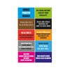 Smileyboard - Motivational Cards Magnet Set - 10 Magnets for