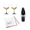 Riedel VINUM Montrachet/Chardonnay Glasses, Set of 2 Includes Wine Pourer