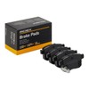 RIDEX Brake Pads 402B0740 Rear 14.8 mm 93.5 mm 46.6