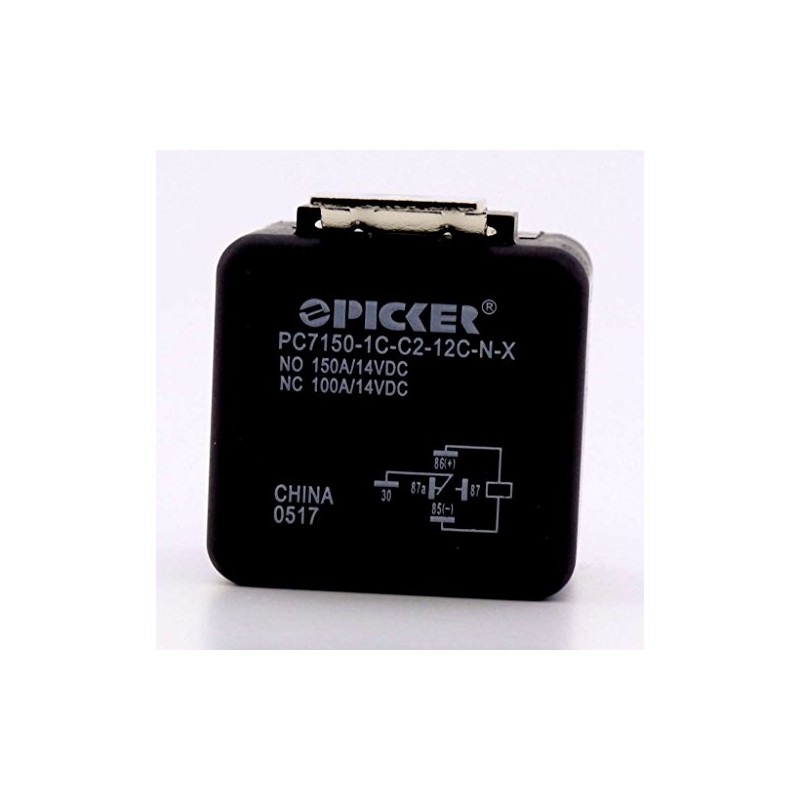 PC7150-1C-C2-12C-N-X | 5 Pin SPDT 12 VDC Coil, 150/100 Amp