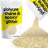 Glitter for Resin Champagne Metallic Crystals for Epoxy Craft Flakes