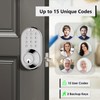 Keyless Entry Keypad Door Lock - Upgraded Smart Electronic Digital