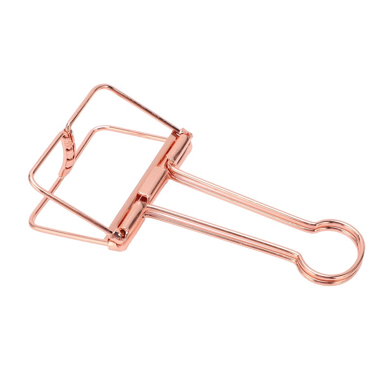 30Pcs Wire Binder Clips 2in Wide Hollow Out Strong Metal