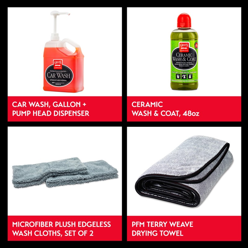 Griot's Garage Ultimate Brilliant Finish Foaming Sprayer Kit, Includes Foam