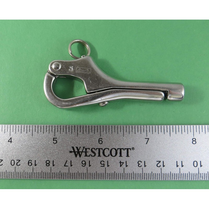 US Stainless Stainless Steel 316 Pelican Hook M6 Course Thread