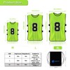 Augctoer Scrimmage Vest Sports Pinnies,Practice Vests,Team Practice Jerseys, Numbered Training
