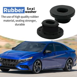 2 Pack Radiator Lower Insulator Mount Bushing Replacement for Hyundai Elantra 2017-2020 25336-F2000