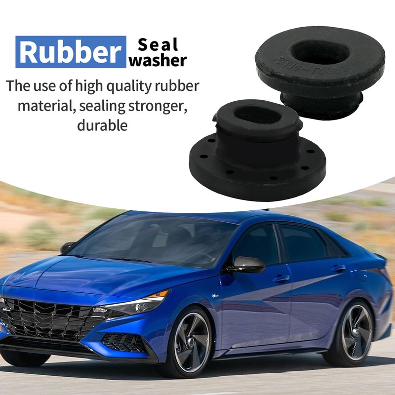 2 Pack Radiator Lower Insulator Mount Bushing Replacement for Hyundai