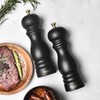 BILL.F Salt and Pepper Grinder Wooden Pepper Mill Grinder Salt