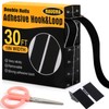 Navona 30Ft x 1 Inch Hook and Loop Strips with