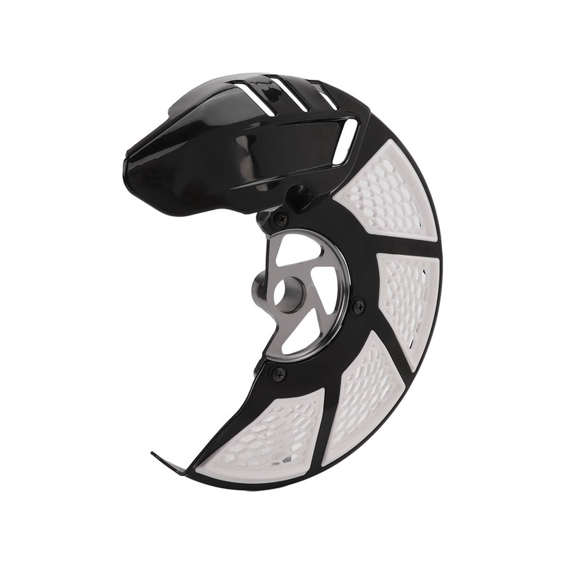 White Front Brake Disc Guard Cover Protector Motorcycle Accessories Replacement