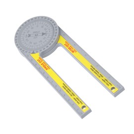 Angle Measurement Tool, M1 Caliber Miter Saw Measuring Tool with Measuring Scales Inside Outside Miter Angle Finder, Angle Finder Tool, for Most Building Trades