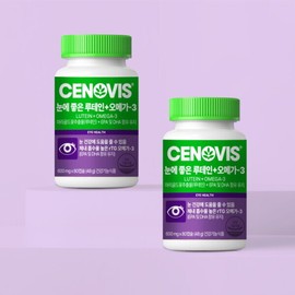 Senovis 세노비스 루테인+오메가3 600mg 80캡슐x2개 80일분 Senovis Lutein + Omega-3 600mg 80 Capsules x 2 Packs 80 Days Supply
