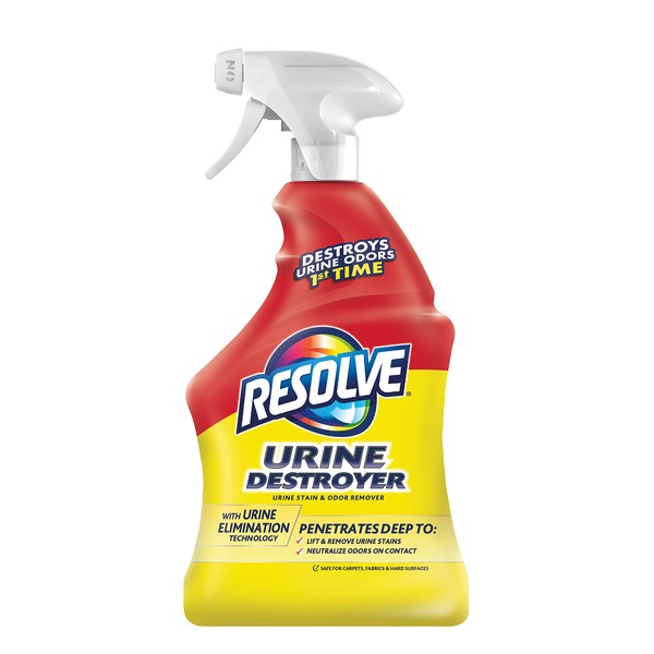 Resolve Urine Destroyer Spray, Stain & Odor Remover, 32 Fl Oz