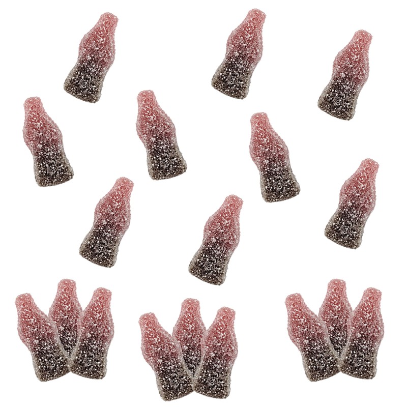 Fruidles Sour Chewy Cola Bottles Great for Birthdays, Parties, Events,