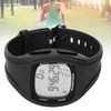 Multifunction Waterproof Intelligent Wrist Watch Sports Digital Step Counter WatchesBlack