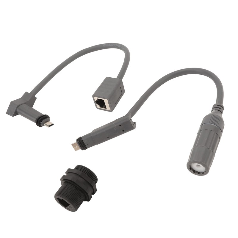 1 Pair SPX Plug to RJ45 Adapters Waterproof 1200Mbps Transfer