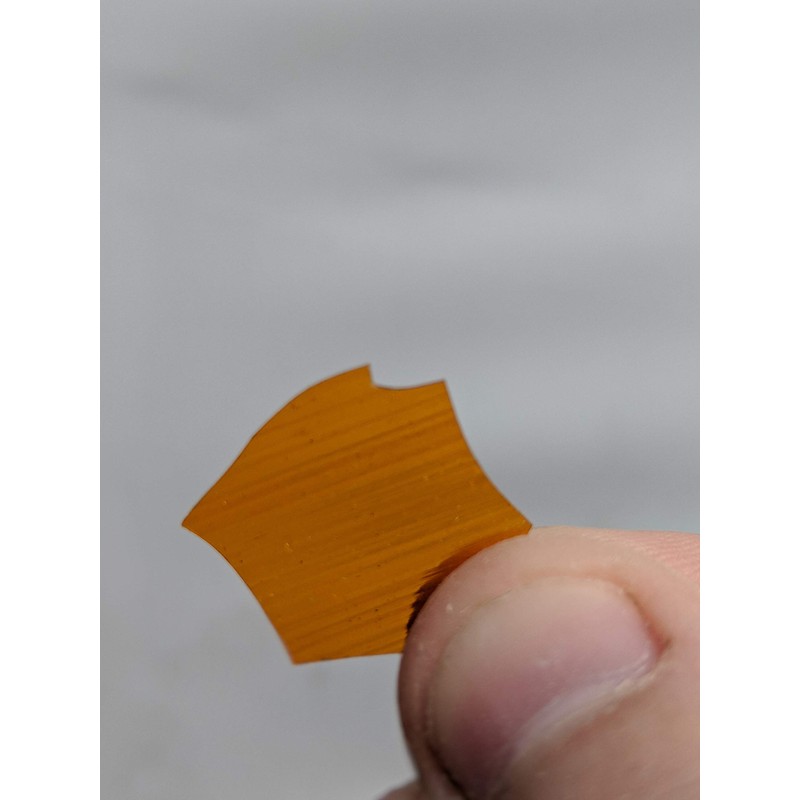 De-Waxed Orange Shellac Flakes 1 lb. (16 oz.)