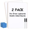 MaxGear Small White Board 2 Pack Dry Erase Boards, 9''x