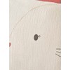 Vertbaudet Cotton Gauze Baby Sleeping Bag, White, Animal Print, 40