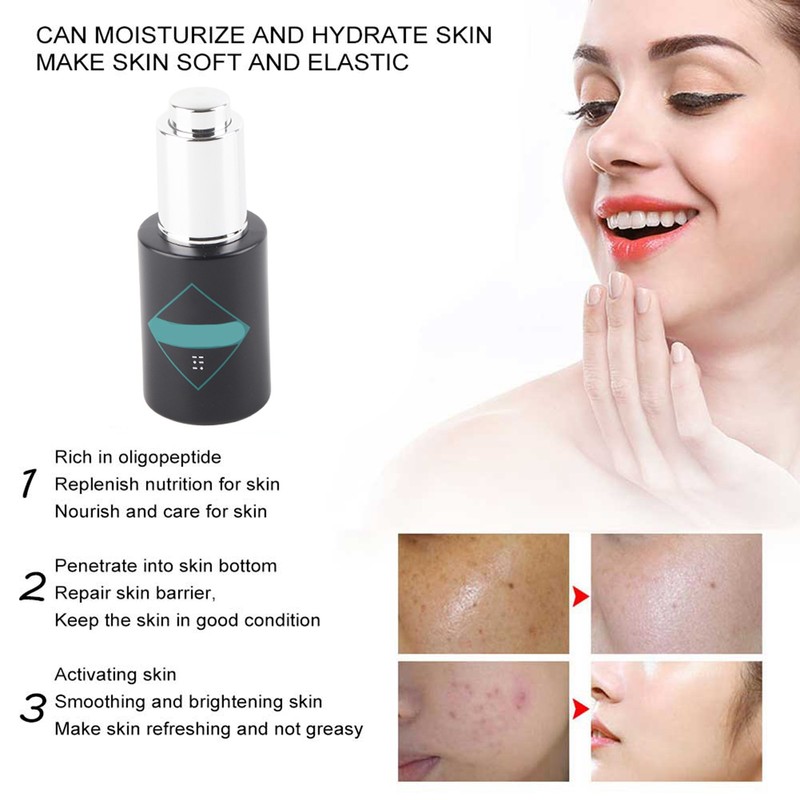 Skin Brightening Moisturizing Oligopeptide Serum Fade Acne Marks Repair Face