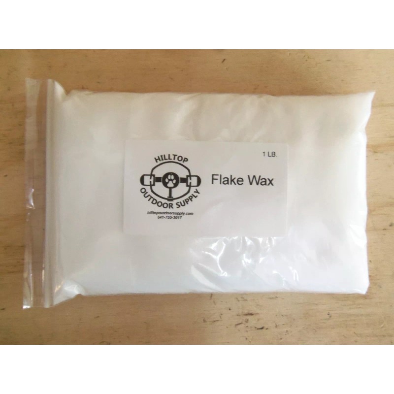 Funke Trap Tags & Supplies Flake Wax (1 Pound) Bag