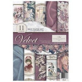 ITD Collection RP044 Velvet - a Soft Warm Touch Rice Paper, 29.7 x 21 cm