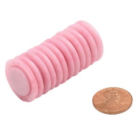 34L Magnetic Coat Buttons 21mm/0.83” Invisible Hidden Sewing Button Nylon with Magnets Inside for Coat Jacket Suitcase Bag Windbreaker Pajamas 6pcs