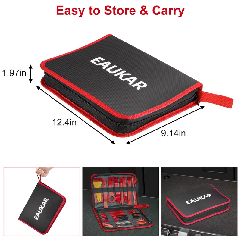 Eaukar 330 Pcs Trim Removal Tool Kit, Car Removal Tool