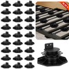 30 PCS Adjustable Plastic Pedestal Paver, Heavy Duty Deck Blocks