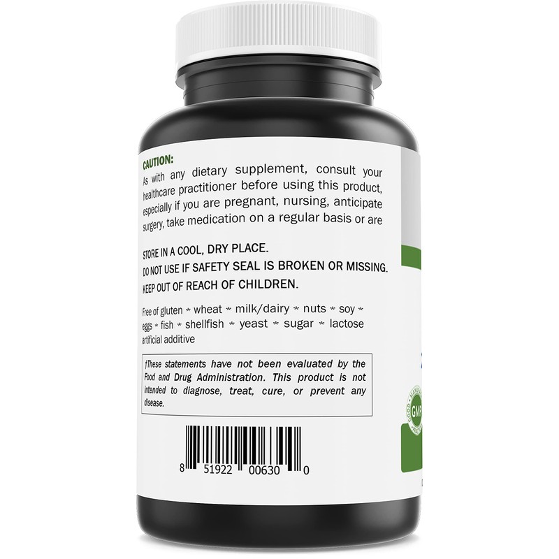 Brieofood Bilberry Extract 2000 mg per Serving 180 Capsules