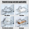 2 Pcs Soap Dish Holder, No Drilling, 304 Rustproof Stainless