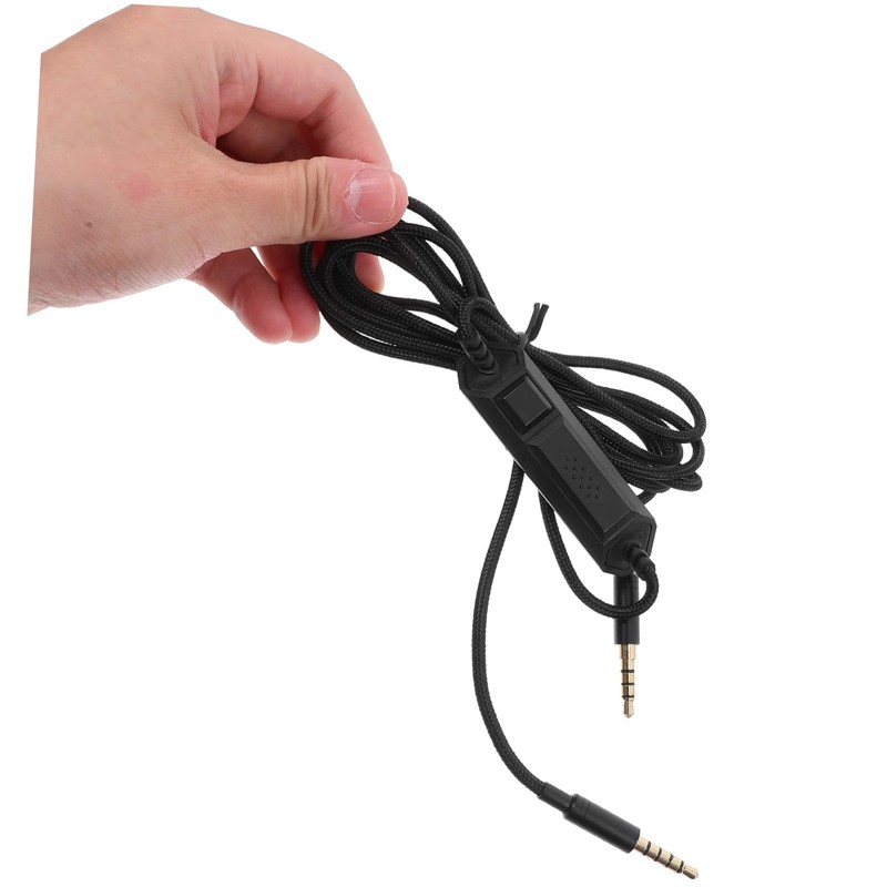 LABRIMP Inline Mute Control Cable for Gaming Headset Durable Audio