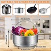 Gowkeey Steamer Insert Stainless Steel 304, Steamer Insert for Pot,