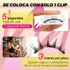 Kit De Pestañas Postizas Magnéticas Con Clip 2 Pares