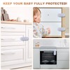 6-Pack Cabinet Locks Baby Proofing - TenLaitech Child Proof Drawer