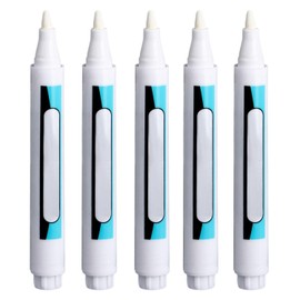 VEHYEGOI 5 Extra Thick Markers, White Tire Paint Pens, Permanent Markers, White Art Pens, Tire Marking Paint Pens