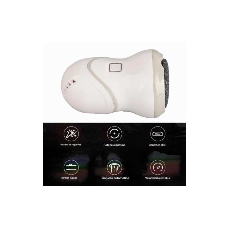 Yosoo Health Gear Lima Eléctrica para Pies con Aspiración