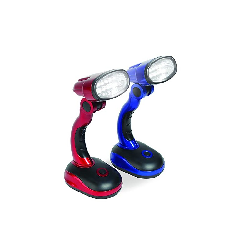 IdeaWorks Jobar International (Set/2) LED Desk Lamps with Pivoting Heads