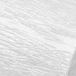 PartyWoo Crepe Paper Streamers 4 Rolls 328ft, Perl White Streamers for Birthday, Wedding Decorations (1.8 in x 82 Ft/Roll)