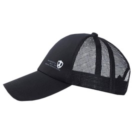 BUZZxSELECTION(バズ セレクション) メッシュ キャップ 帽子 おしゃれ エンブレム ロゴ スポーツ メンズ CAP026 (05 ネイビー)