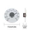 Window Thermometer, Outdoor Thermometer Temperature Gauge for Patio Outdoor Stick
