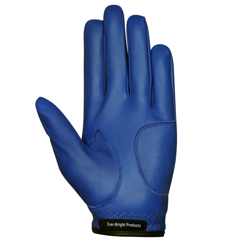 Ever-Bright Men's Golf Gloves OptiColor Premium Leather Golf Glove (Royal