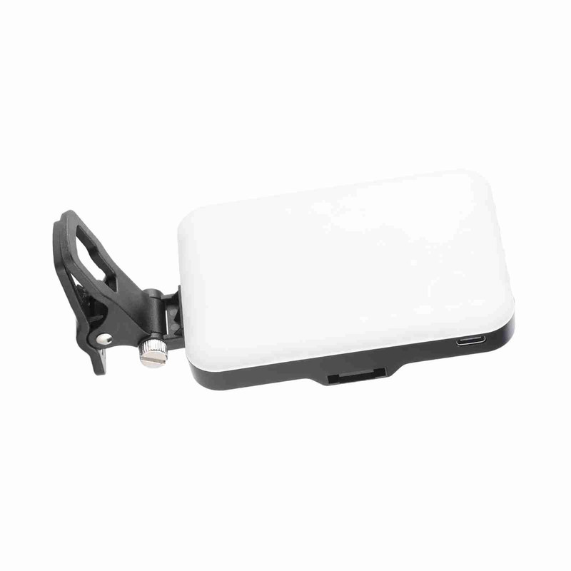 Portable Video Conference Fill Light 2500K-6500K Brightness Adjustable Clip On
