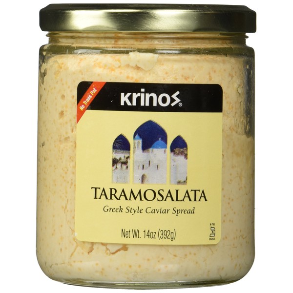 Taramosalata (Krinos), 14Oz - Greek Style Caviar Spread