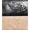 Berkut Dragon / Tiger Genuine Leather Long Wallet, Blue Dragon,